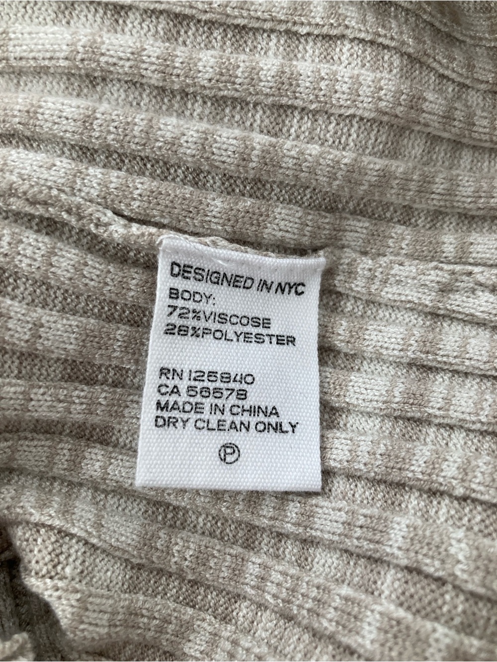NWT Intermix Raelyn Ribbed Space Dye Sweater - Picture 6 of 7